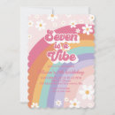 Search for 7th birthday invitations Retro