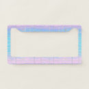 Search for cool license plate frames Pink