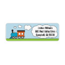 Search for train return address labels Engine