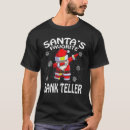 Search for bank teller gifts Santa