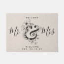 Search for newlywed doormats Botanical