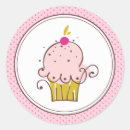 Search for happy birthday envelope seals Cupcake