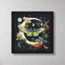 Search for butterfly canvas prints Night