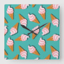 Search for frozen clocks Ice cream