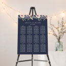 Search for flower arrangements wedding signs Navy blue