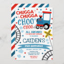 Search for choo choo invitations Chugga chugga choo choo