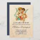 Search for cherub baby shower invitations Angel