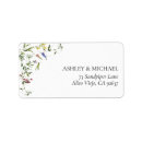 Search for return address labels Floral