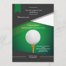 Search for sports retirement party invitations Golfer