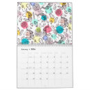 Search for unicorn calendars Colorful