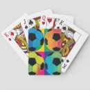 Search for soccer playing cards Blue