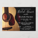 Search for music bridal shower invitations Modern