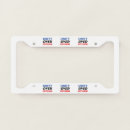 Search for red white and blue license plates Election