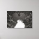Search for heart shaped canvas prints Black and white