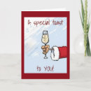 Search for funny wine christmas cards Santa