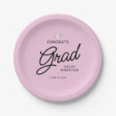 Search for pink graduation plates Typography