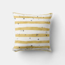 Search for black and gold stripes pillows Trendy