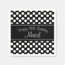 Search for polka dot napkins Birthday party