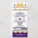 Search for sports bar bat mitzvah invitations Star of david
