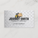 Search for forklift business cards Sales