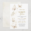 Search for beige and gold birthday invitations Elegant