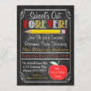 Search for vertical teachers day invitations Chalkboard