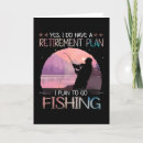 Search for fishing retirement cards Retired