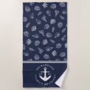 Search for reunion beach towels Navy blue white