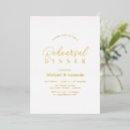 Search for rehearsal dinner invitations Minimal