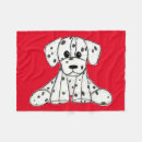 Search for dalmatian fleece blankets Black