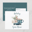 Search for open house postcards Christmas party