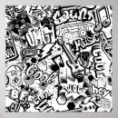 Search for black and white graffiti art Abstract