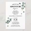 Search for honeymoon shower invitations Greenery