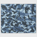 Search for blue camouflage wrapping paper Military