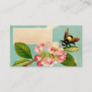 Search for shabby business cards Floral