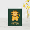 Search for lion birthday cards 1st