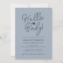 Search for hello baby shower invitations Minimal