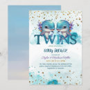 Search for double baby shower invitations Blue