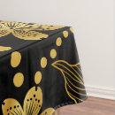 Search for black and gold tablecloths Jungle