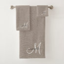 Search for taupe bath towels Monogrammed