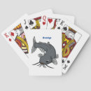 Search for fish playing cards Angling