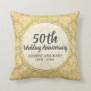 Search for anniversary pillows Gold