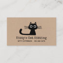 Search for cat business cards Animals