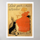 Search for french cat posters Steinlen