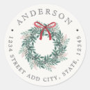 Search for name stickers Wreath