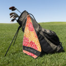 Search for orange golf towels Floral pattern