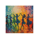 Search for dancing silhouette art Colorful