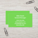 Search for solid color business cards Bright