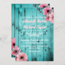 Search for teal and pink wedding invitations Elegant