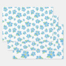 Search for forget me not wrapping paper Flowers